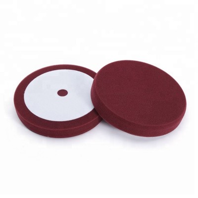 Most popular different patterns exclusive car pad red sponge polishing tool