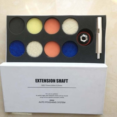 2&quot; car care polishing kits 17pcs small inch kit auto polishing system to polish tight and awkward areas